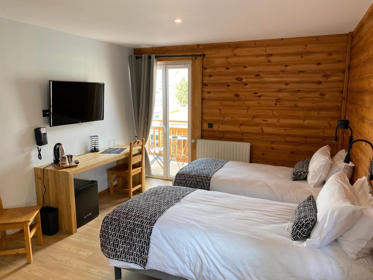 Hotel Les Autanes Spa-Balneotherapie & Restaurant 昂塞勒 外观 照片